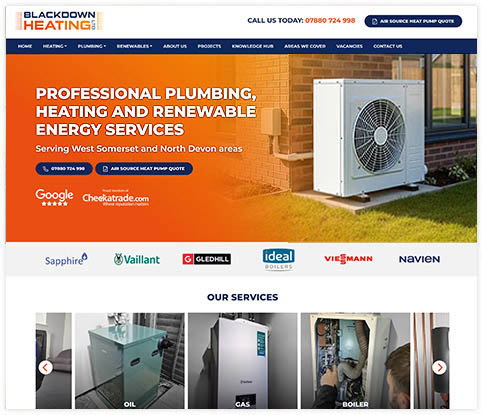 Blackdown Heating design visual